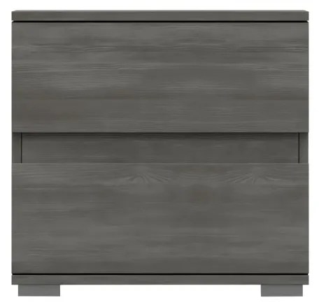 Nočný stolík FABIO 50 cm norská borovice černá