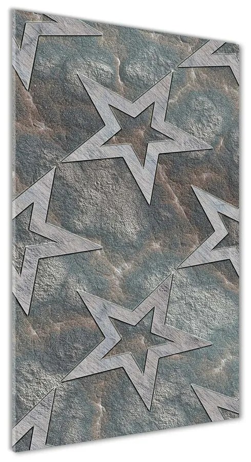 Foto obraz akrylové sklo Kamenné hviezdy pl-oa-70x140-f-59935790