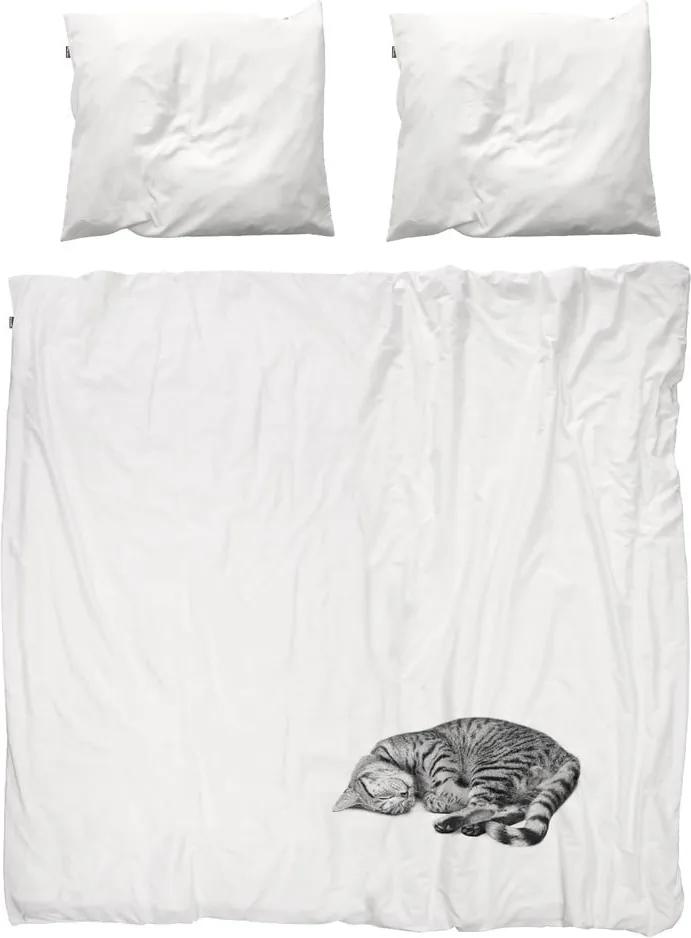Bavlnené obliečky na dvojlôžko Snurk Ollie, 200 × 200 cm