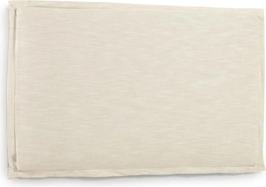 Biele čalúnené čelo postele 186x106 cm Tanit – Kave Home