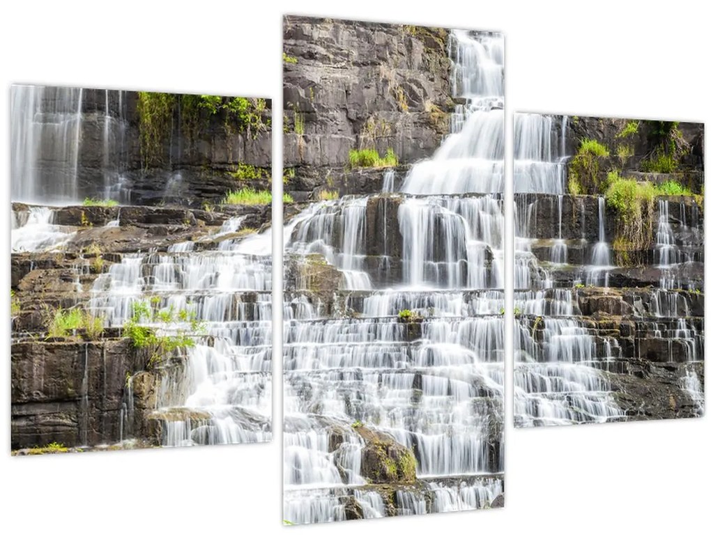Obraz - Vodopád (90x60 cm)