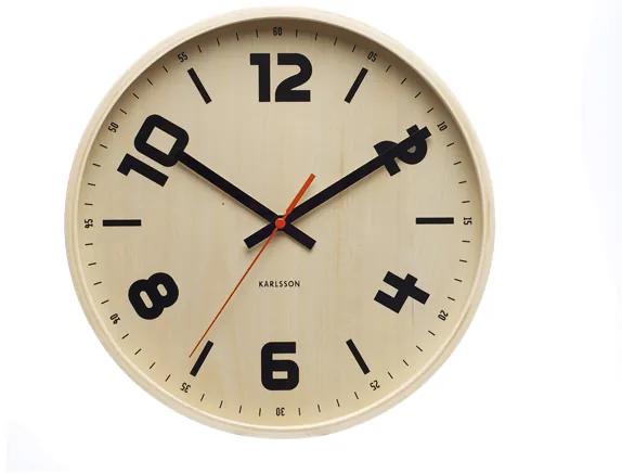 Dizajnové nástenné hodiny 5406BK Karlsson 32cm