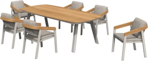 MI Jedálenská súprava MOLTO stôl + 6 stoličiek