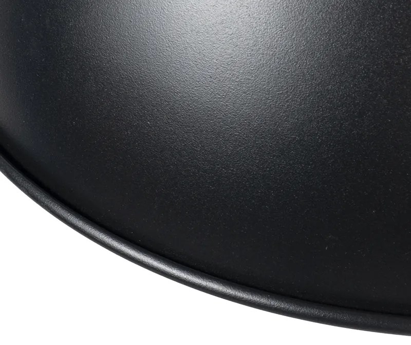 Inteligentné závesné svietidlo čierne so zlatom 3-svetlá vrátane Wifi A60 - Magnax