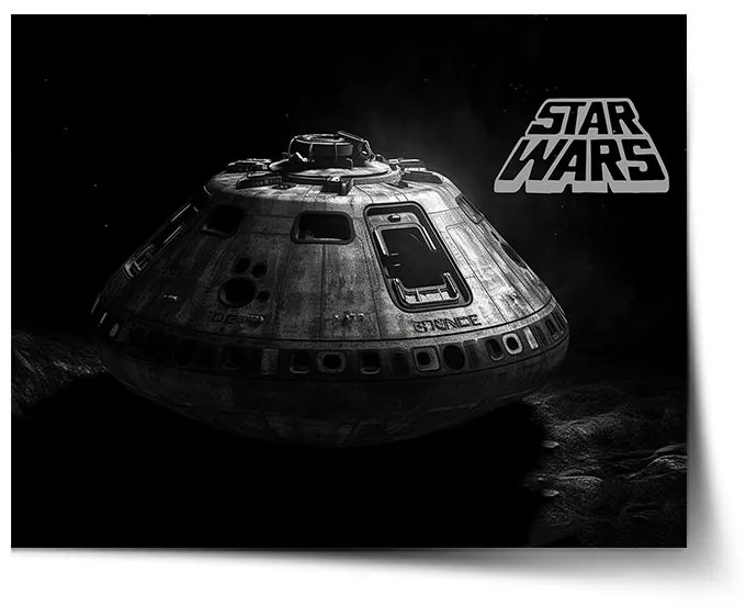 Sablio Plagát Star Wars Vesmírna loď - 60x40 cm