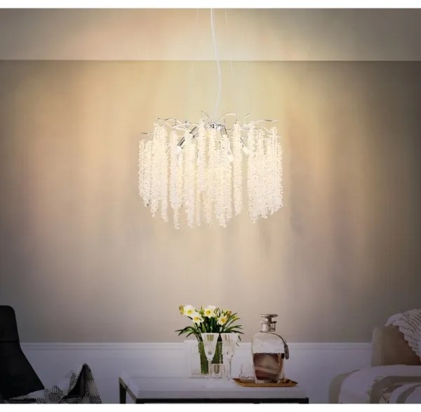 Globo 64137-6 - LED závesný luster LAVERNE na lankách 6xG9/8W/230V