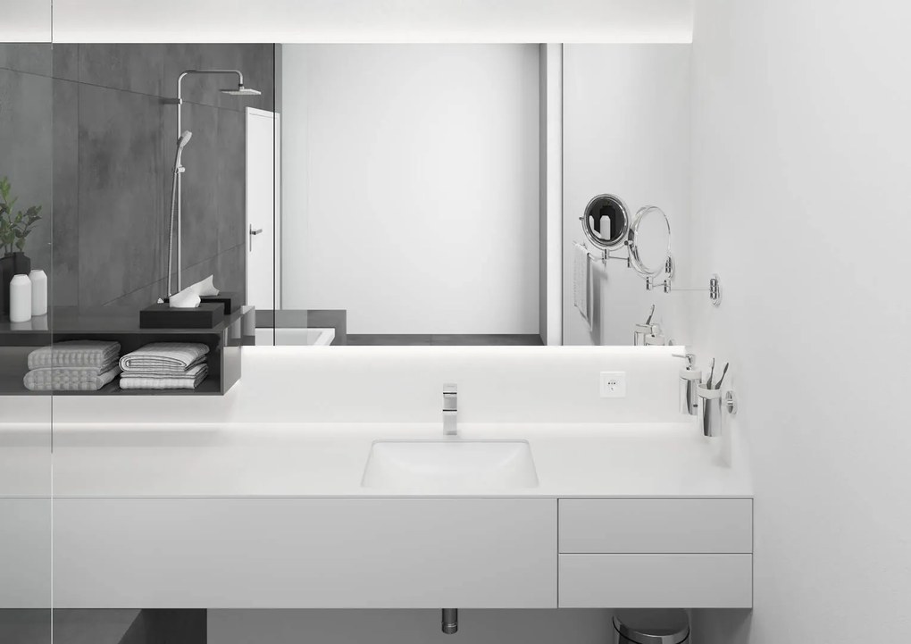 Hansgrohe Vernis Shape, umývadlová batéria s výpustom, EcoSmart, chrómová, HAN-71568000