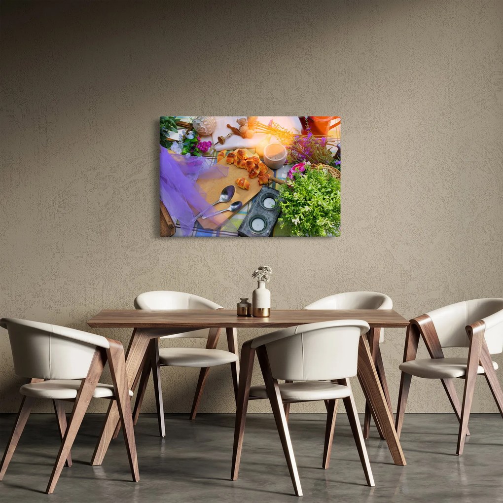 Obraz - letný piknik (90x60 cm)