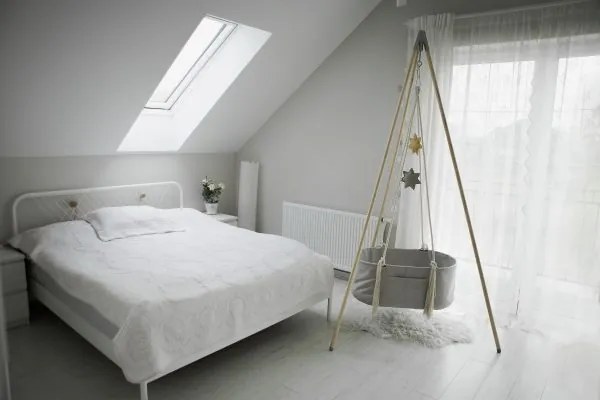 Kolíska Babycare - šedá - Stojan na kolísku