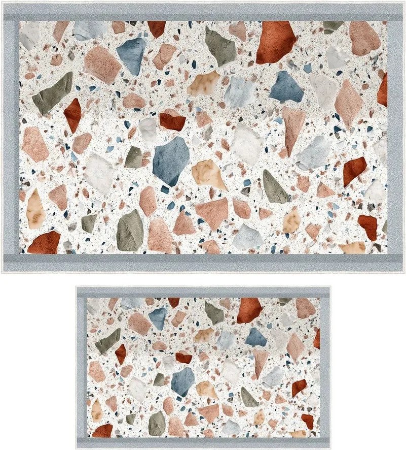 Kúpeľňové predložky v súprave 2 ks 60x100 cm – Foutastic