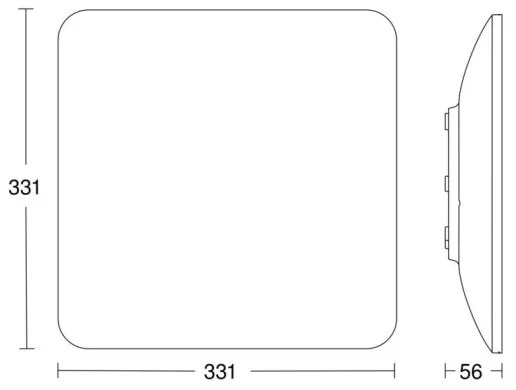 Steinel 067519 - LED Stropné svietidlo so senzorom RS PRO S30 Q SC 26W/230V 4000K