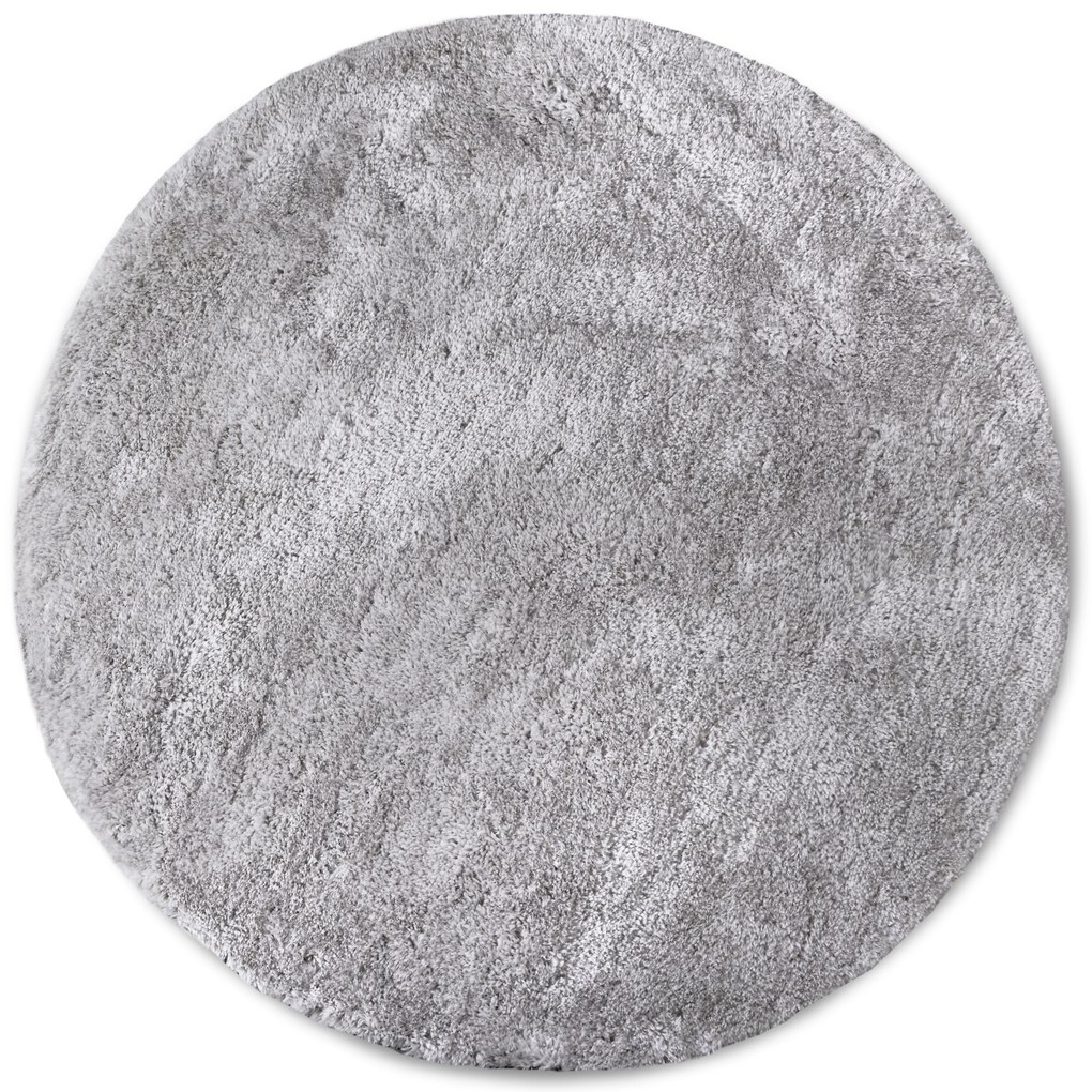 Hanse Home, Kusový koberec Myk 106113 Grey kruh, 200x200 (priemer) kruh, šedá, obývacia izba