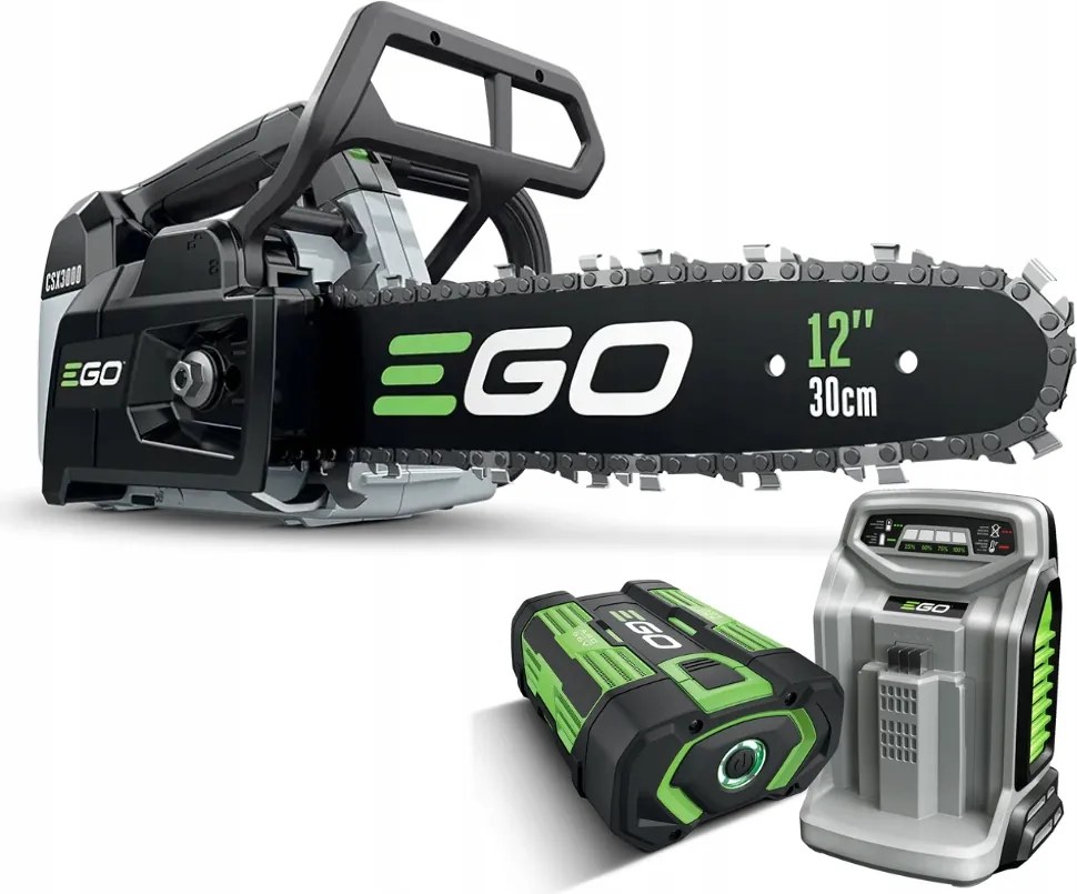 Akumulátorová píla Ego 56 V CSX3002 30cm Súprava nabíjačka batéria 4Ah