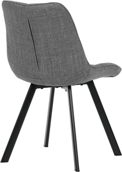 Jedálenská stolička sivá HC-465 GREY2