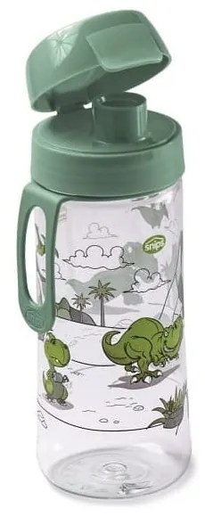 Zelená tritanová detská fľaša 500 ml Dinosaur – Snips