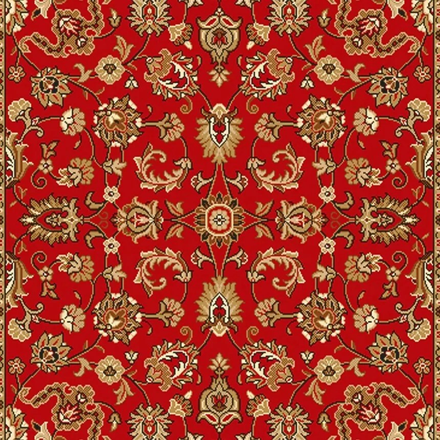 Spoltex Kusový koberec Samira 12002 red, 80 x 150 cm