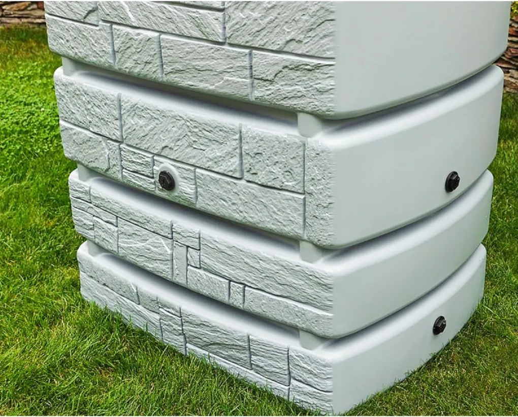 Waterform TOWER STONE IDTST500-429U Sud na dažďovú vodu 500 l, svetlošedý