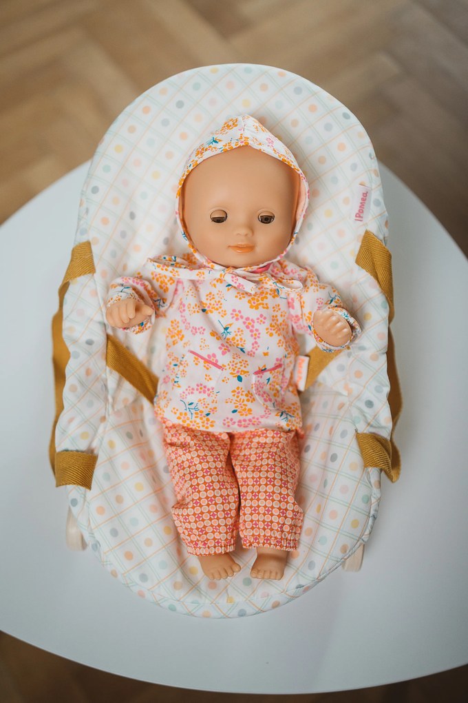 Baby Pomea - štýlové oblečko na bábiky Petit Pan - Hanako