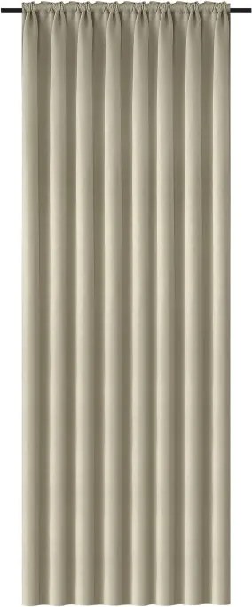 Záves OXFORD 140x270 cm, svetlo olivový Zavesenie: Riasiaca páska