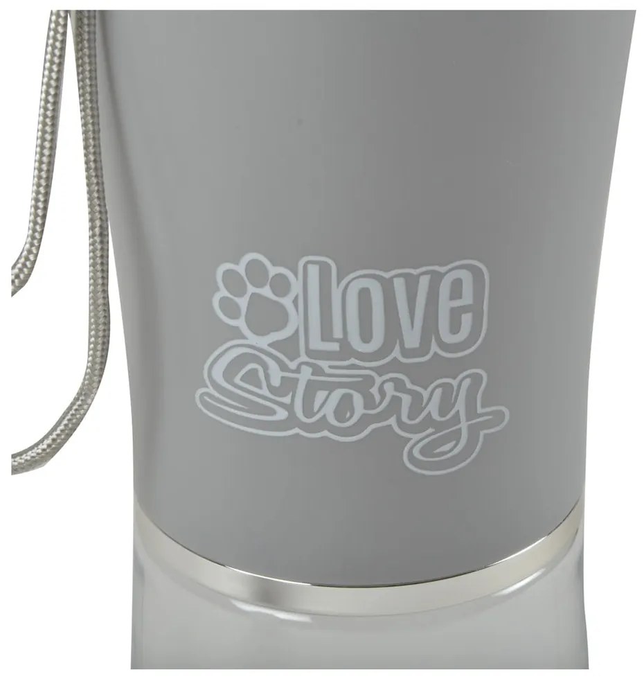 Cestovná fľaša pre psov – Love Story