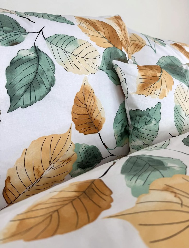 INTERMEDIC SK Posteľné obliečky Lesný pokoj 200x220 / 2x70x90 cm – 100 % bavlna 125 g/m², zips