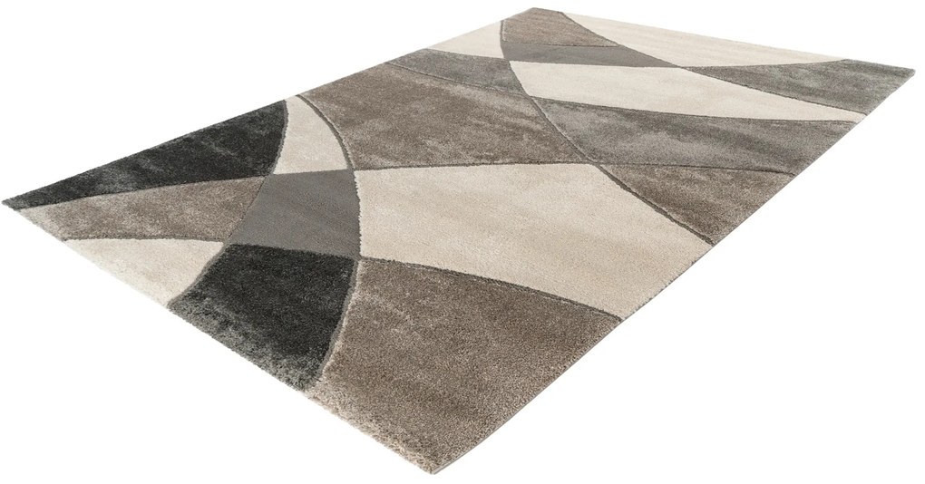 Kusový koberec My Frisco 282 Grey, 160x230, šedá, obývacia izba, Obsession