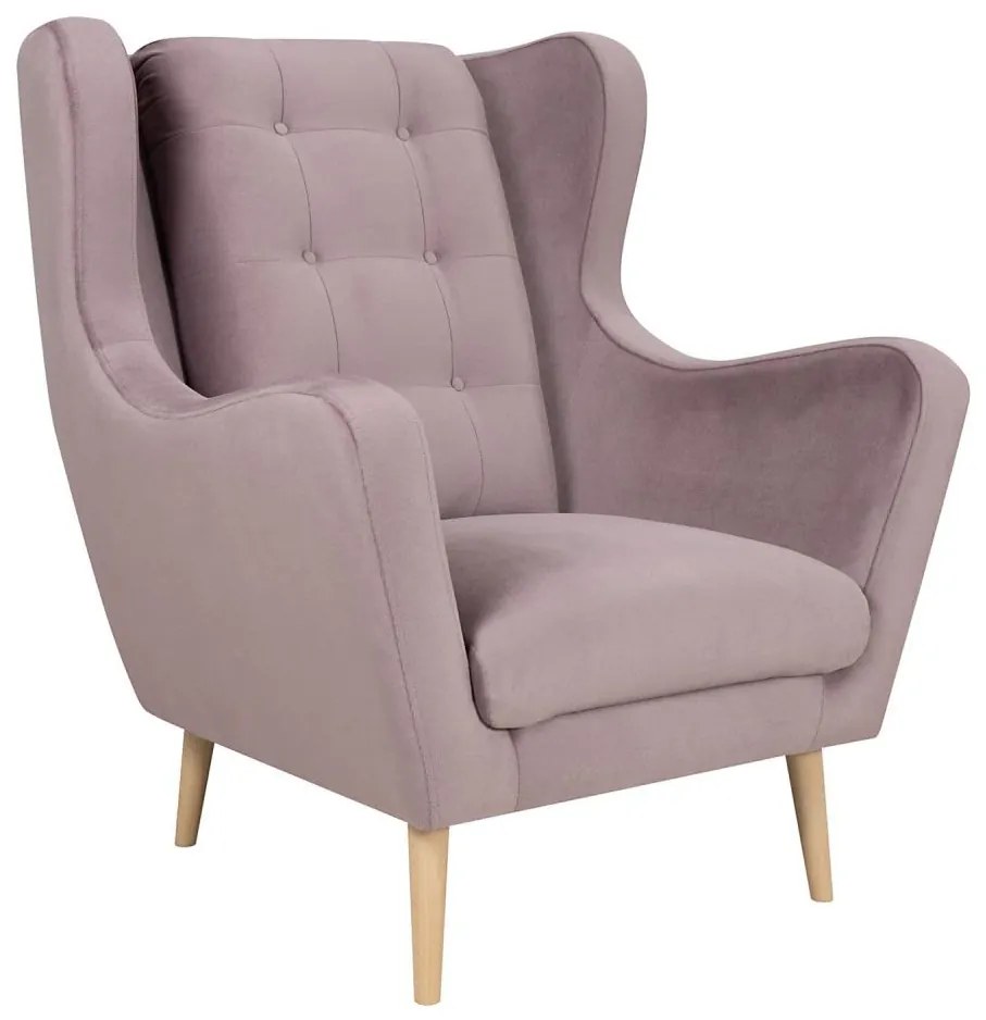 Kreslo OMI XXL ružové