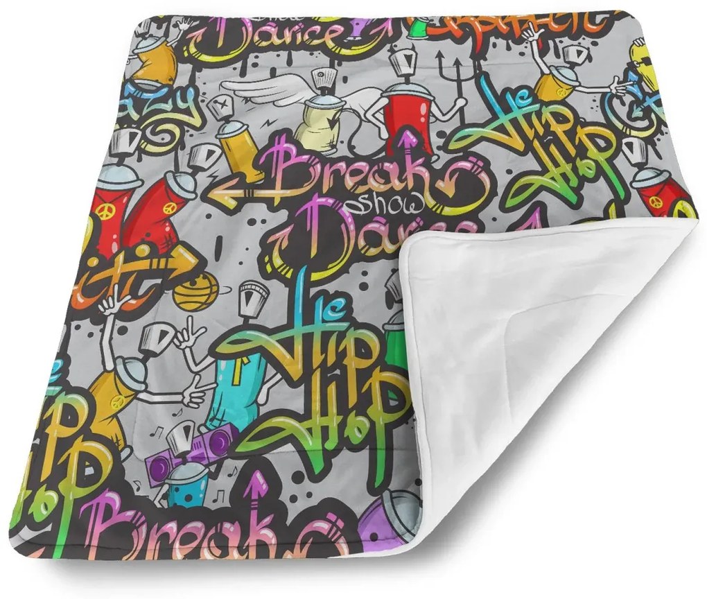 Sablio Deka pre bábätko Graffiti - 90x120 cm