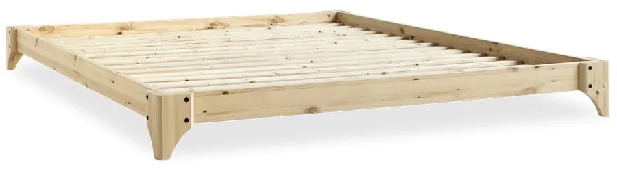 Dvojlôžková posteľ z borovicového dreva s roštom 140x200 cm Elan – Karup Design