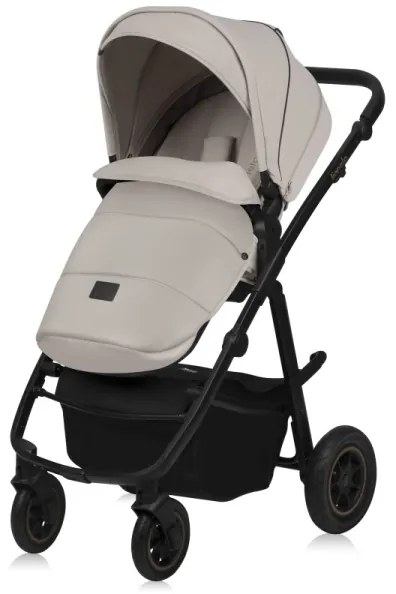 Lionelo - Kombinovaný kočík 3v1 AMBER PLUS Beige Sand