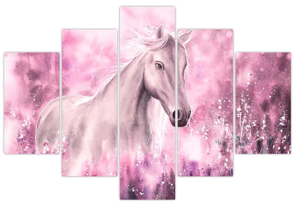 Obraz - Maľovaný kôň (150x105 cm)