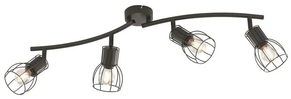 Fischer & Honsel 20797 - Bodové svietidlo KAFES 4xE14/25W/230V