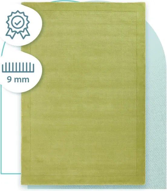 Koberec York Handloom zelený