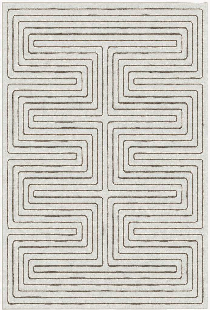 Umývateľný koberec's nízkym vlasom Labyrinth by Jonathan Adler