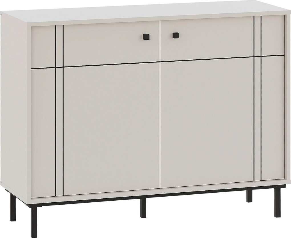 XXXLutz KOMODA, kašmírová, 108/81,8/37 cm Carryhome - Komody - 000017004411