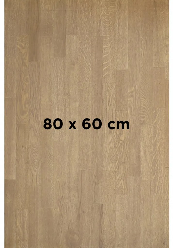 FAMEG OAK 27 MM - MASÍVNA STOLOVÁ DOSKA 80 x 60 cm