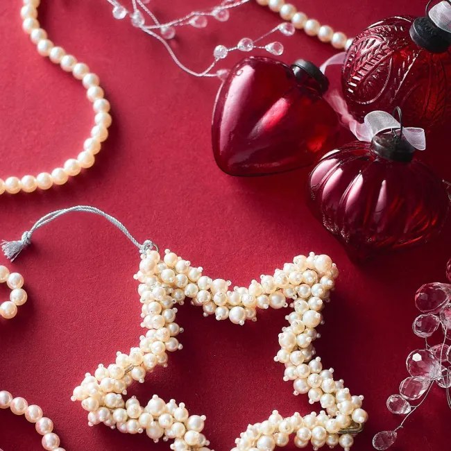 Závesná vianočná dekorácia INDIS červená 712241