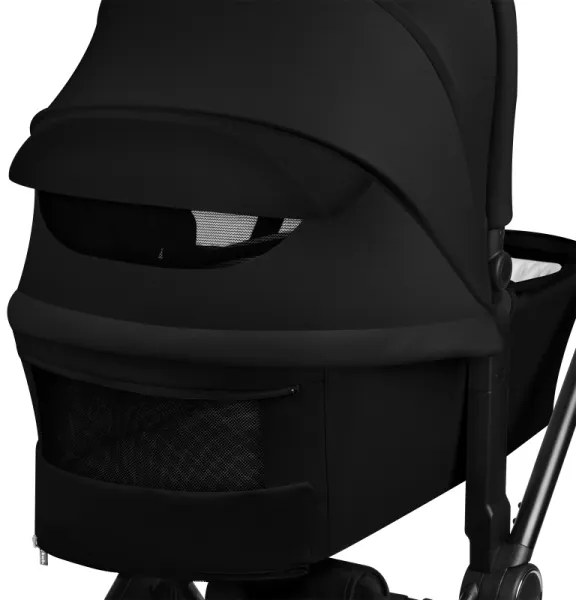 Lionelo - Kombinovaný kočík 3v1 MIKA PLUS Black Onyx