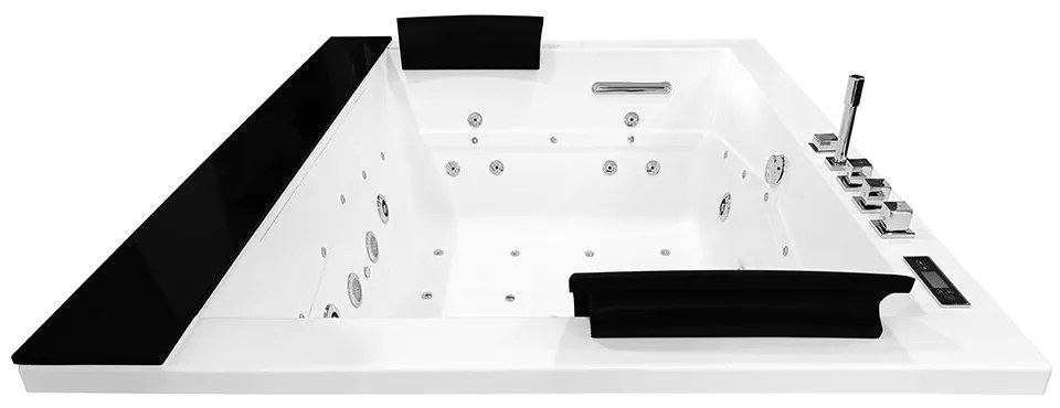 M-SPA - Kúpeľňová vaňa SPA s hydromasážou 180 x 150 x 72 cm (MSPA1285)