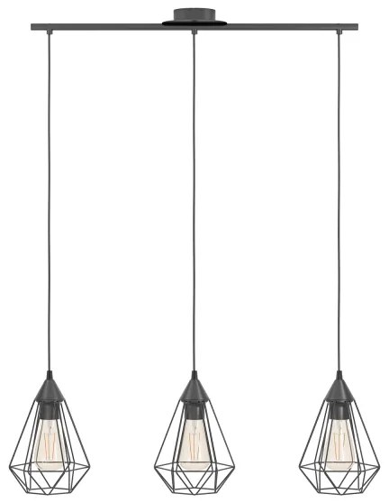 Eglo 94189 - Luster TARBES 3xE27/60W/230V