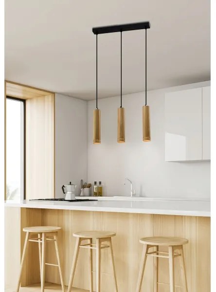 Luster na lanku TUBO 3xGU10/25W/230V