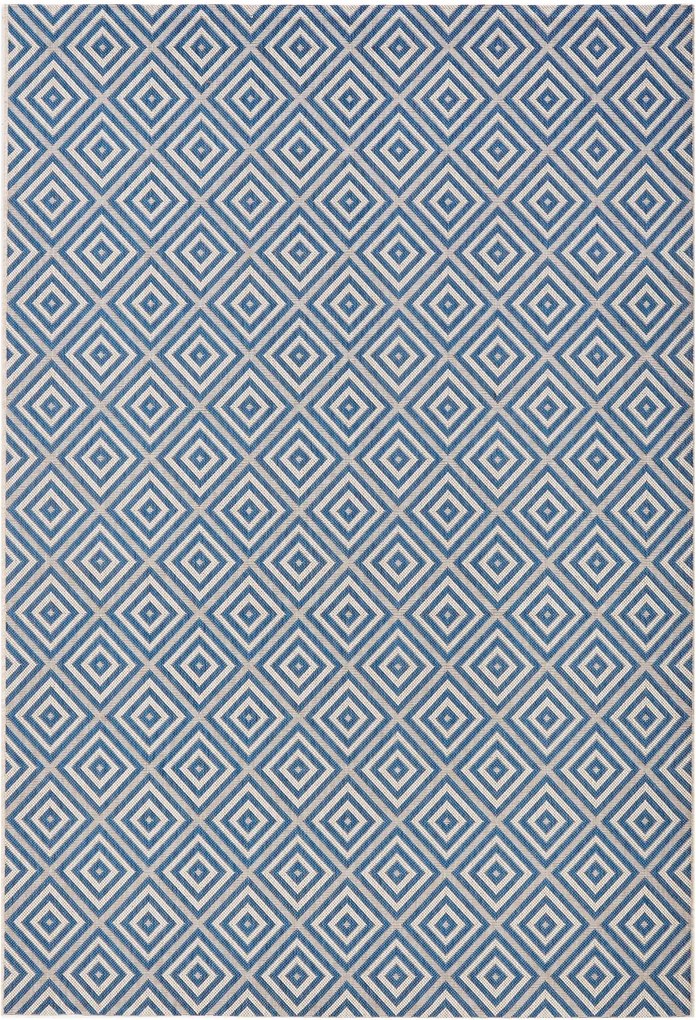 Hanse Home, AKCIA: 140x200 cm Kusový koberec Meadow 102468 Blue – na von aj na doma, modrá, chodba / predsieň