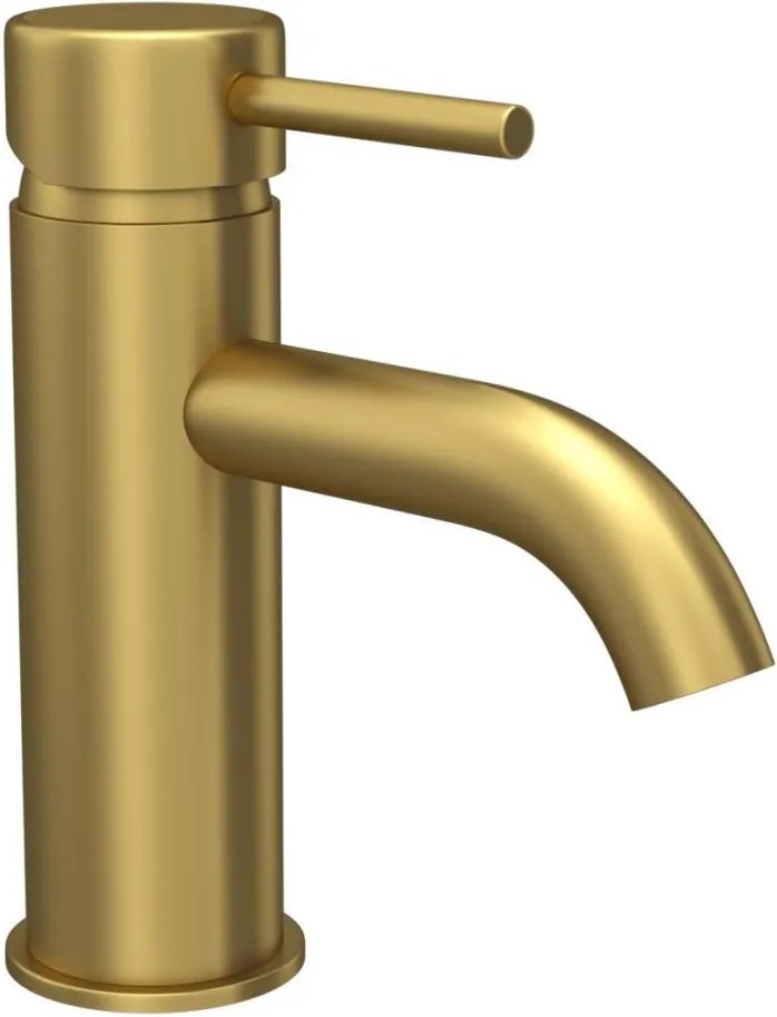 Umývadlová batéria DRAGOR 15,6 cm kartáčovaná mosadz