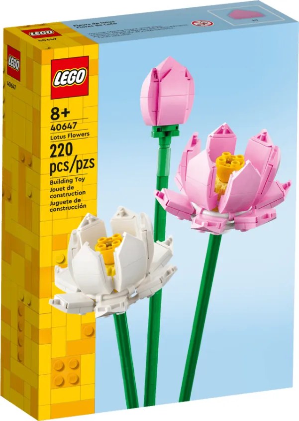 LEGO Botanicals – Lotosové kvety
