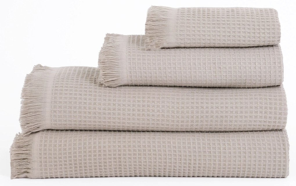 Vaflová osuška 70 × 140 cm ‒ Florencia cappuccino
