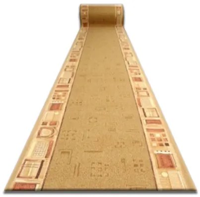 Protišmykový behúň JENA béž