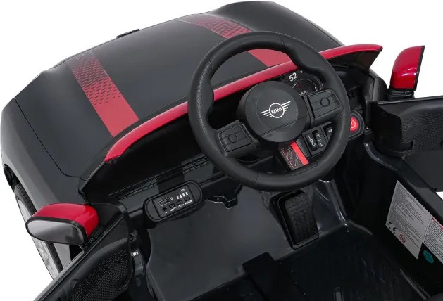Elektrické autíčko Mini Cooper čierne