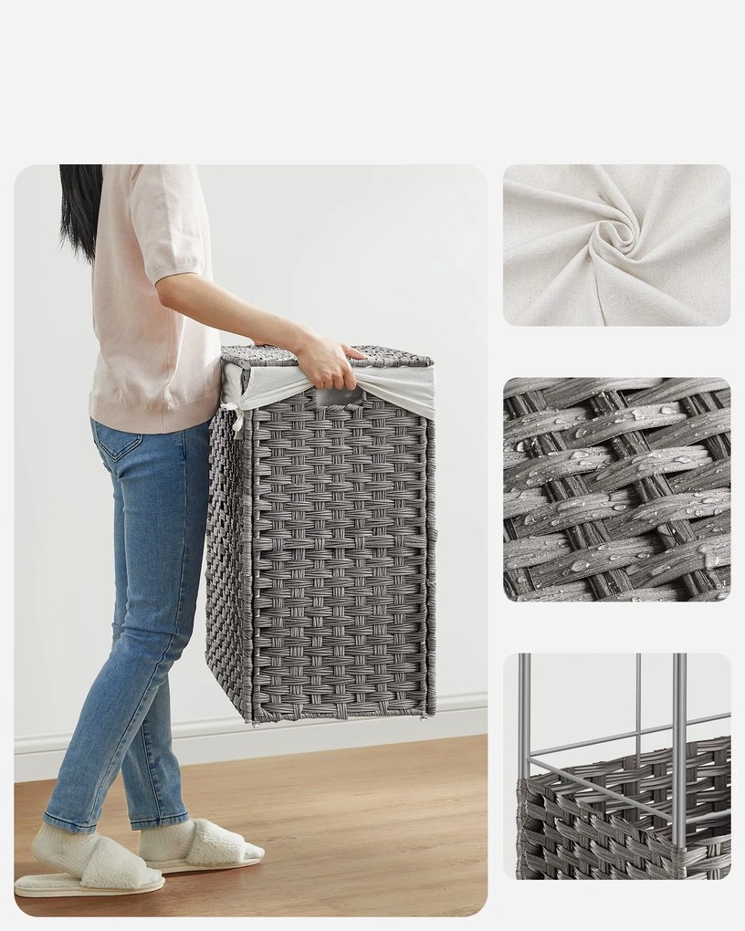 Kôš na bielizeň na kolieskach Darlene 140 l