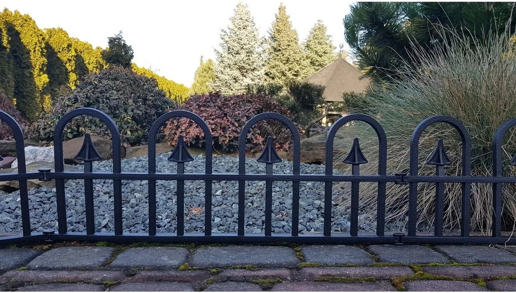 Záhradný plôtik Bolt hnedá, 2,3 m