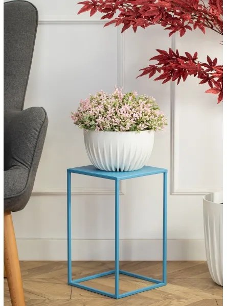 Stojan na kvety 40x24 cm modrá